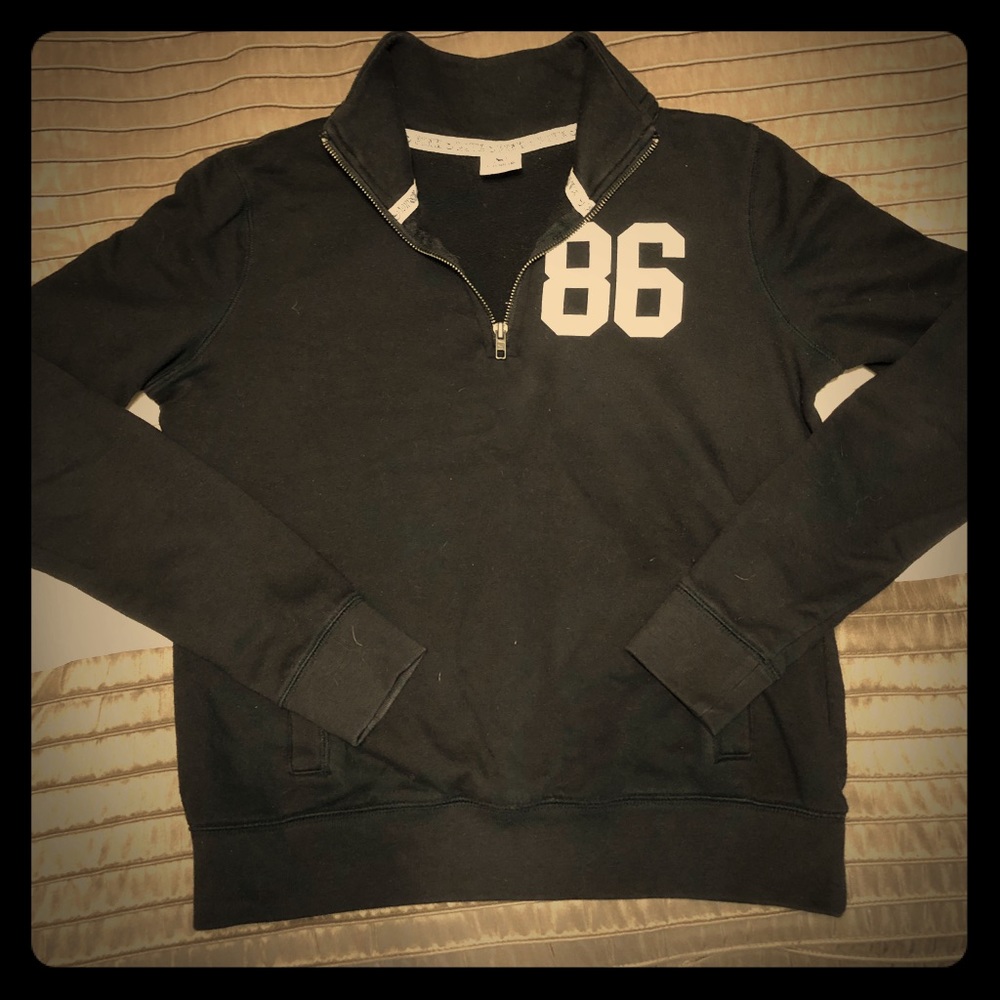 Pink Victoria’s Secret quarter zip up